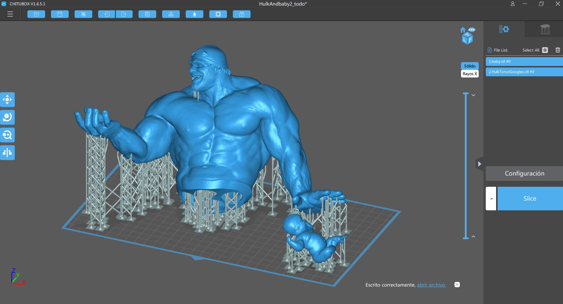 3d print de pieza Work Hard Dream Huge