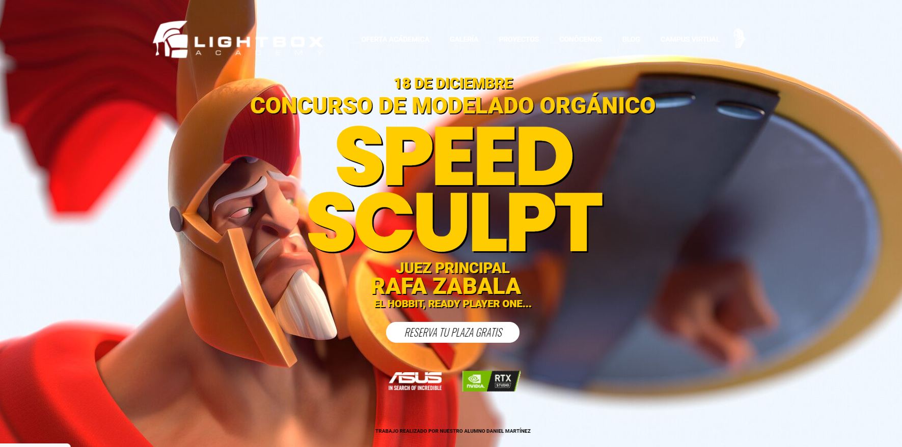 Judge at Speed Sculpt competition