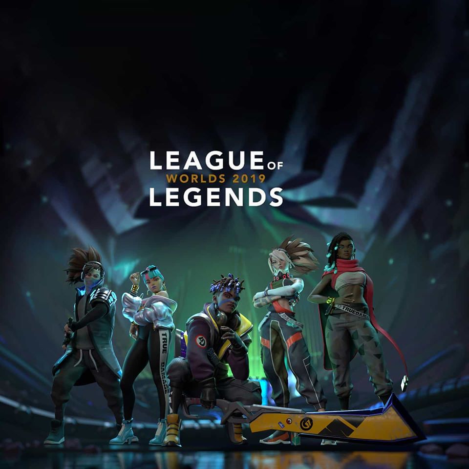 League of legends Worlds /Possible Productions personajes 3d de Leage of legends 2019